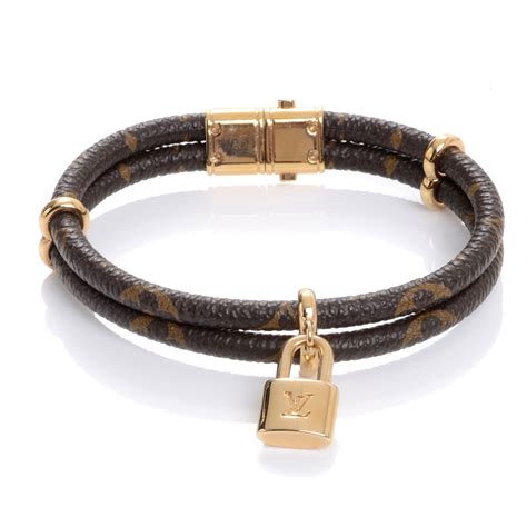 men's louis vuitton leather bracelet.